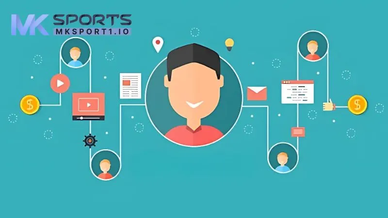 Đại lý Mksport - Mô Hình Kiếm Tiền Online Thu Động Tiềm Năng 3 Nhà cái tối giản hoá các thao tác thành 4 bước để ai cũng dễ dàng đăng ký làm đại lý
